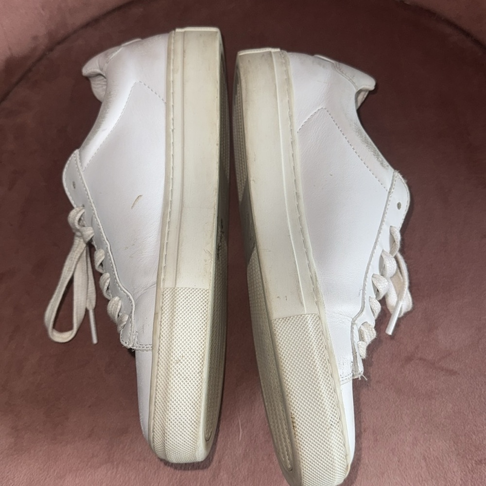 Reiss Women’s  White Sneakers worn size 38 - Picture 4 of 8